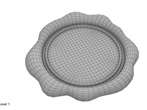 wax seal 3D 模型