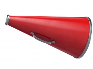 megaphone 3D Model