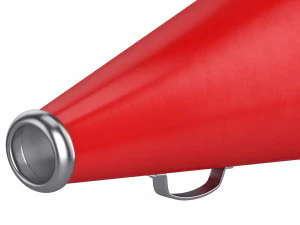 megaphone 3D Model