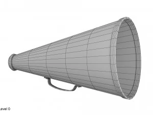 megaphone 3D Model