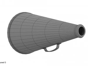 megaphone 3D Model