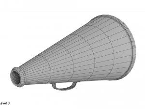 megaphone 3D Model