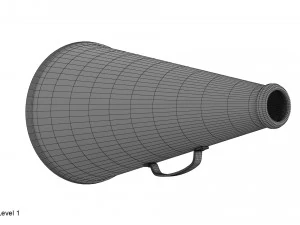 megaphone 3D Model