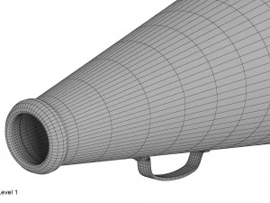 megaphone 3D Model