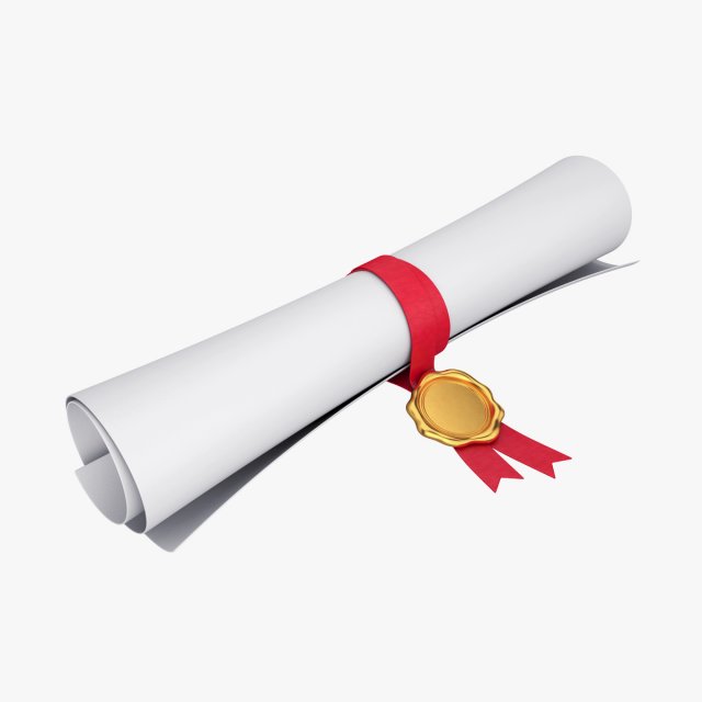 scroll paper with seal 3D Модель .c4d .max .obj .3ds .fbx .stl .blend 