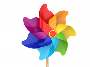 pinwheel Modello 3D