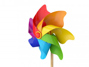 pinwheel Modello 3D