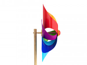 pinwheel Modello 3D
