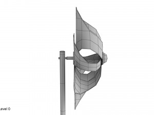 pinwheel Modello 3D