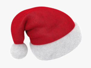 圣诞老人帽子 vrayfur 3D 模型