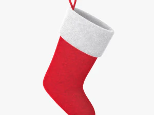 calzino natalizio vrayfur Modello 3D