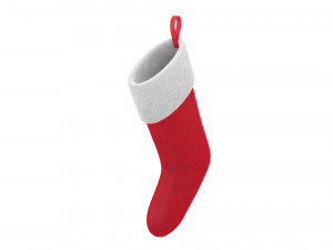 christmas sock vrayfur Modèle 3D
