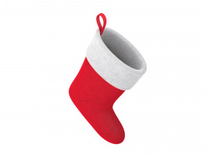 christmas sock vrayfur Modèle 3D