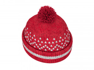 knitted winter hat 3Dモデル