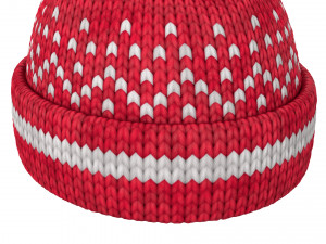 knitted winter hat 3Dモデル