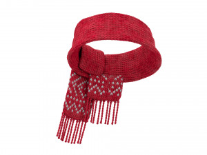 knitted wool scarf 3D 模型