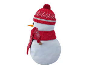 mu&ntilde;eco de nieve Modelo 3D