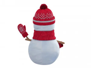 mu&ntilde;eco de nieve Modelo 3D