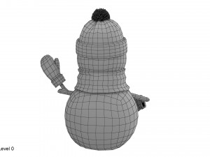snowman 3D Model