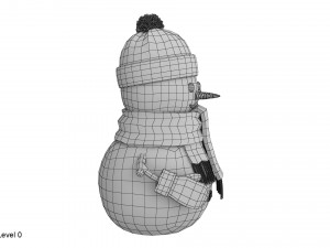 snowman 3D Model