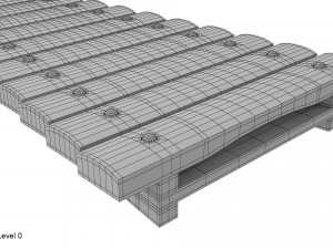 xylophone musical toy Model 3D