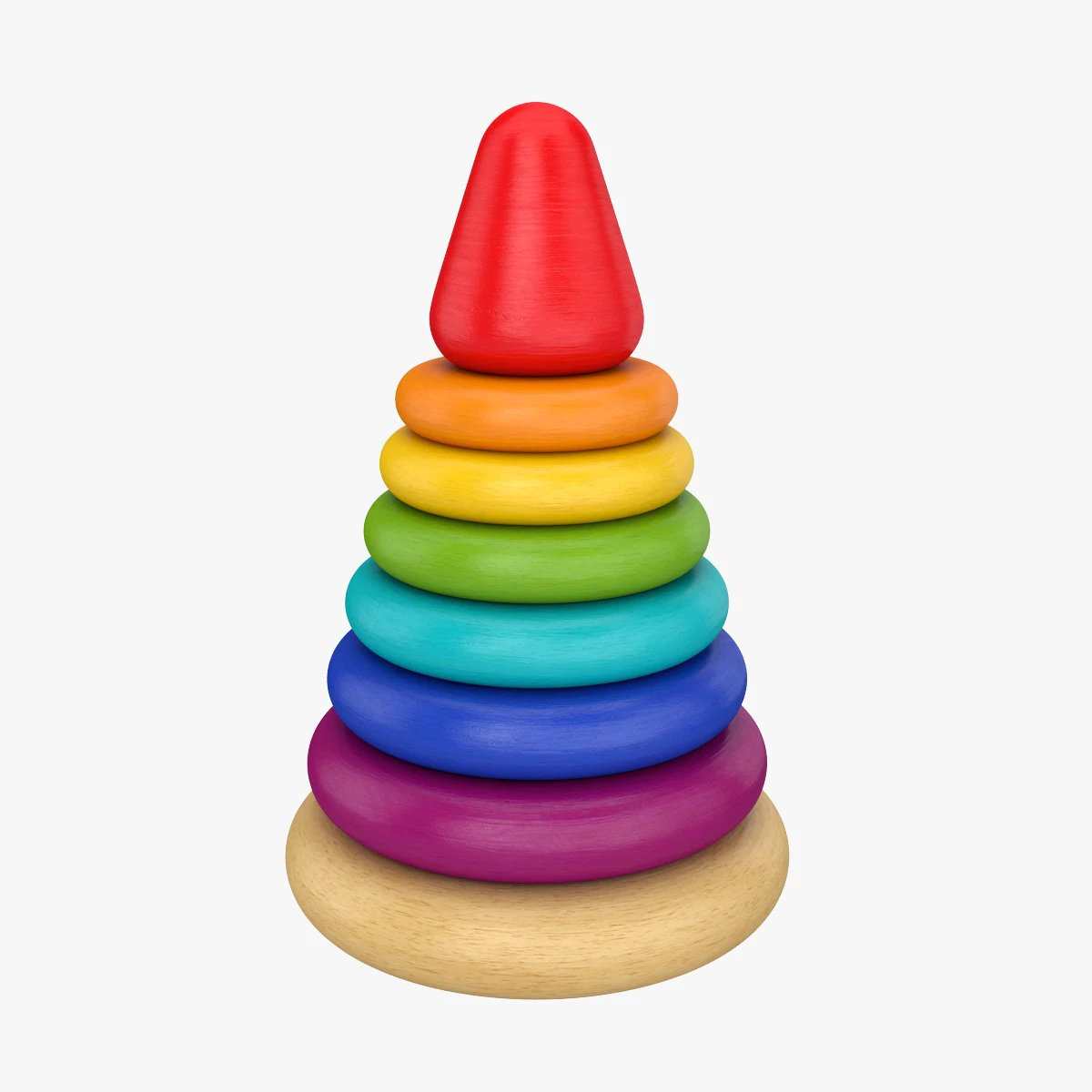 toy pyramid 3D Model .c4d .max .obj .3ds .fbx .stl .blend 