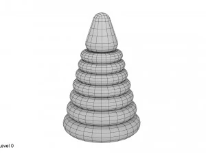 toy pyramid 3D Model