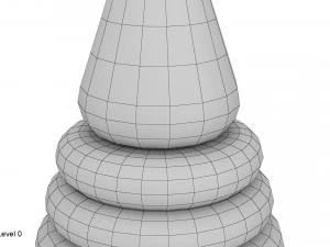 toy pyramid 3D Model