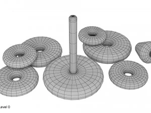toy pyramid 3D Model