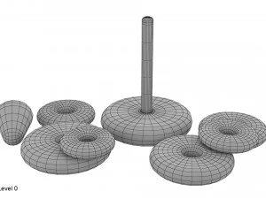toy pyramid 3D Model