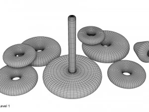 toy pyramid 3D Model