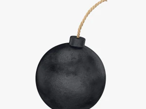 bombe ronde Modèle 3D