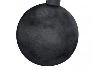 bomba redonda Modelo 3D