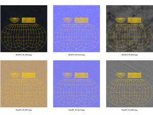 bomba redonda Modelo 3D