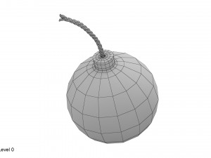 round bomb Modelo 3D