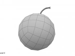 bomba redonda Modelo 3D