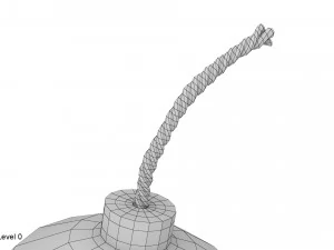 bomba redonda Modelo 3D