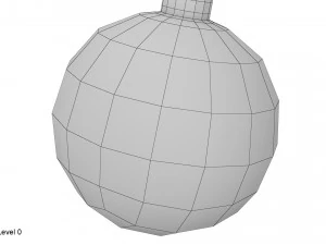 bomba redonda Modelo 3D