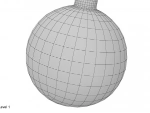 bomba redonda Modelo 3D