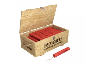 caja de dinamita Modelo 3D