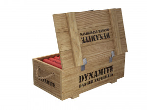 dynamite box 3D Модель