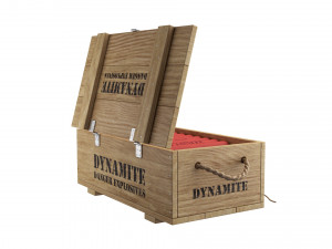 dynamite box 3D Модель