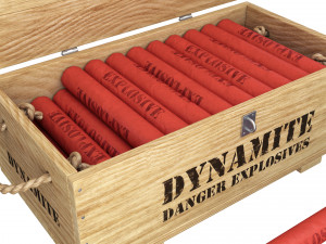 dynamite box 3D Модель
