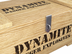 dynamite box 3D Модель