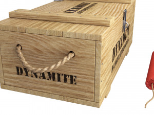 dynamite box 3D Модель