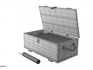 caja de dinamita Modelo 3D