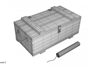 caja de dinamita Modelo 3D