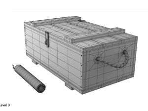 caja de dinamita Modelo 3D
