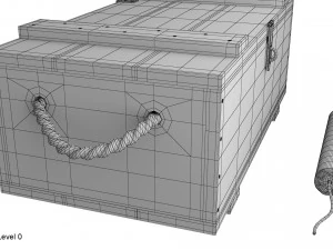 caja de dinamita Modelo 3D