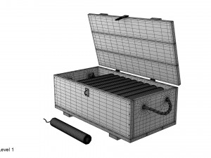 dynamite box 3D Модель